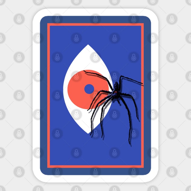 Spider eye Sticker by LanaBanana